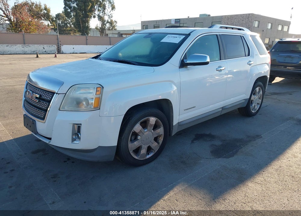 2011 GMC TERRAIN SLT-2 VIN: 2CTFLXE50B6319296