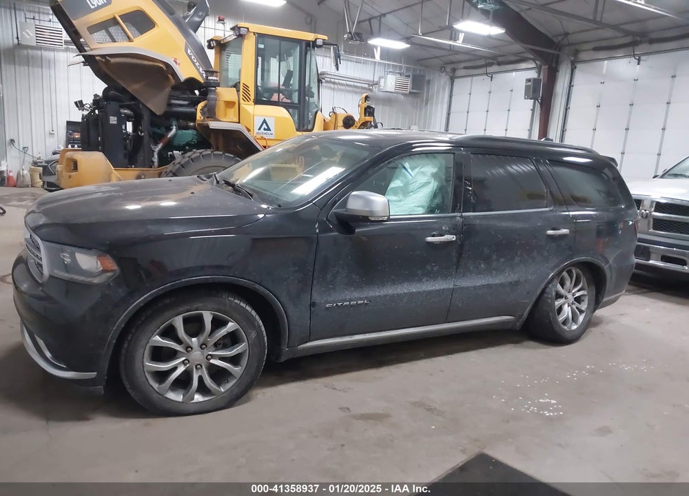 2017 DODGE DURANGO VIN: 1C4SDJET4HC629891