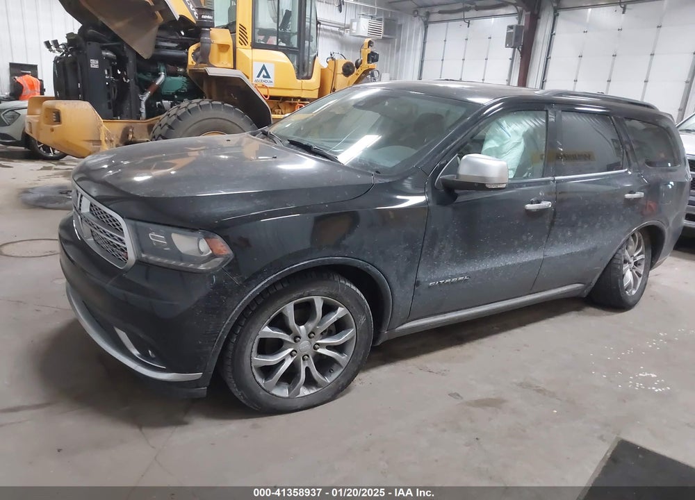 2017 DODGE DURANGO VIN: 1C4SDJET4HC629891