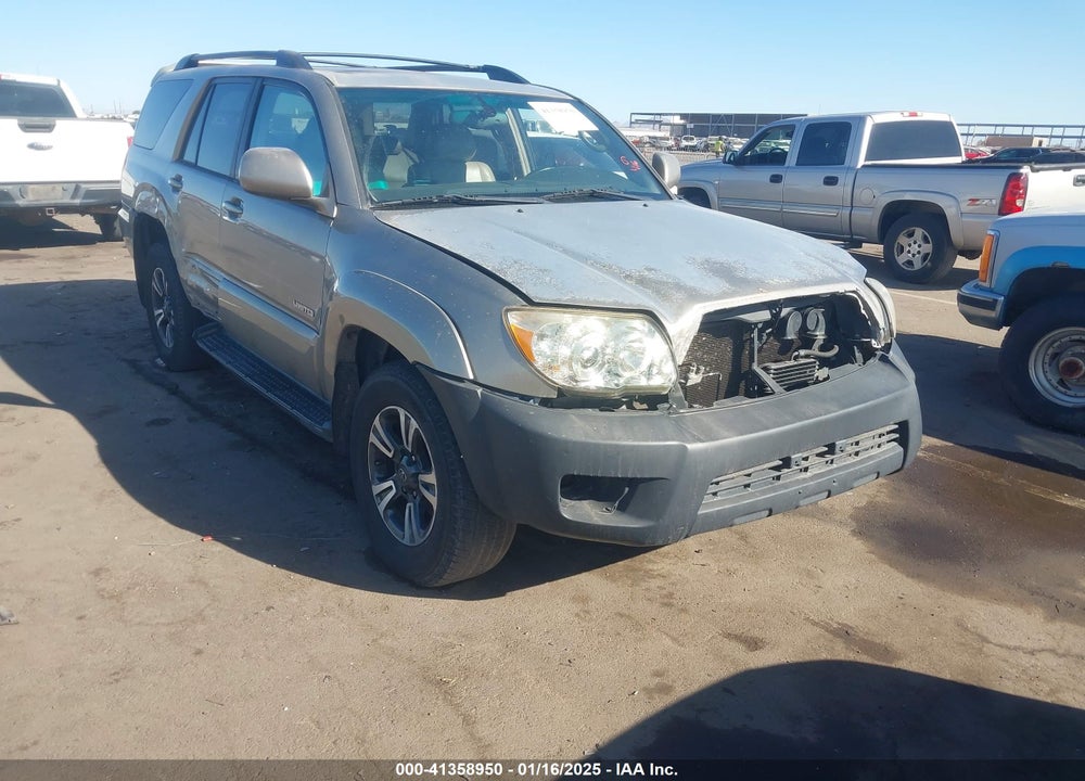 2006 TOYOTA 4RUNNER LIMITED V8 VIN: JTEZT17R460025724