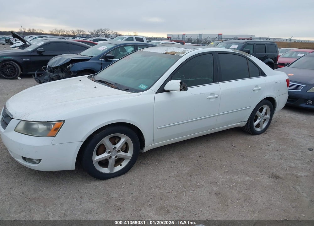 2006 HYUNDAI SONATA VIN: 5NPEU46F86H125563