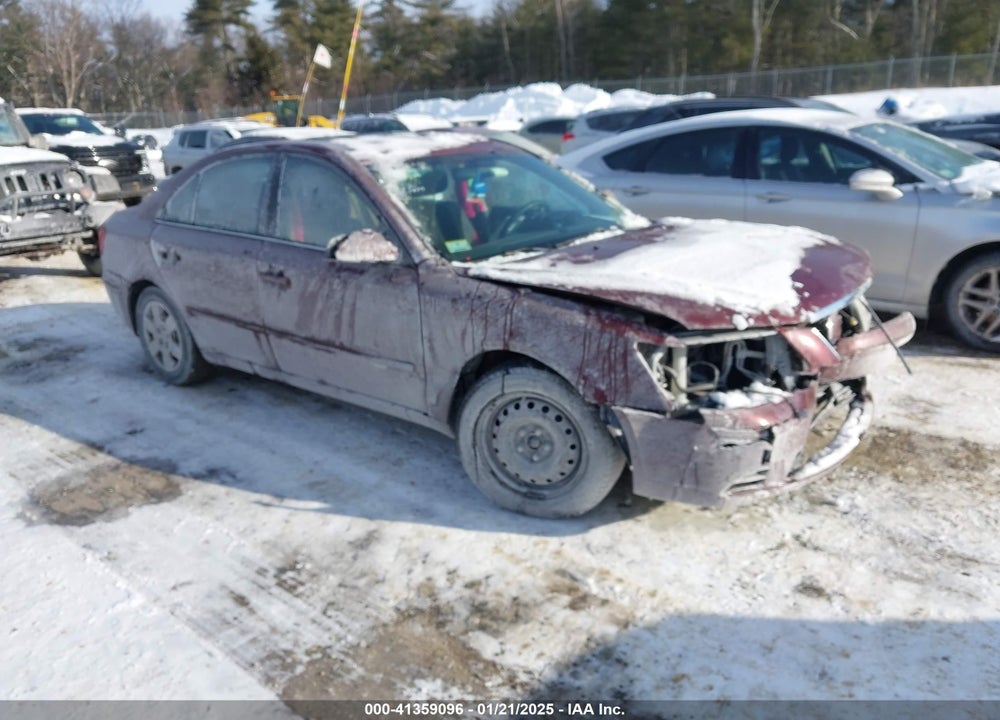 2009 HYUNDAI SONATA GLS VIN: 5NPET46C59H415742