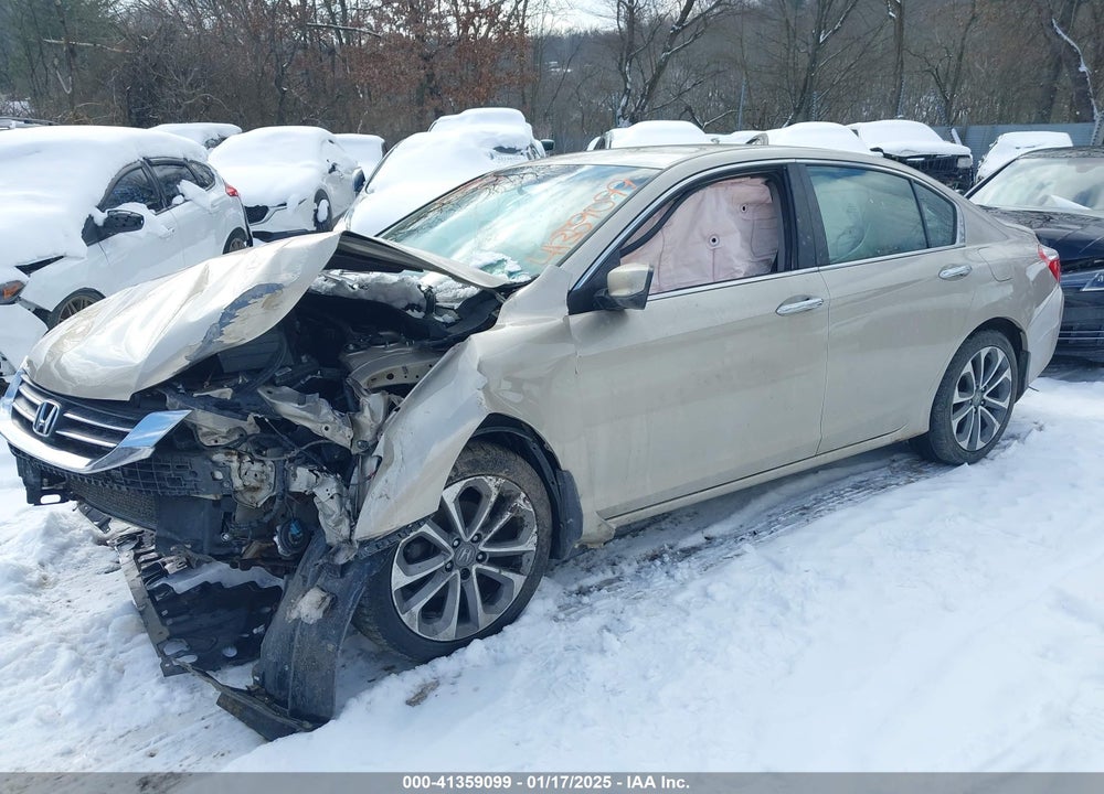 2013 HONDA ACCORD VIN: 1HGCR2F54DA085699