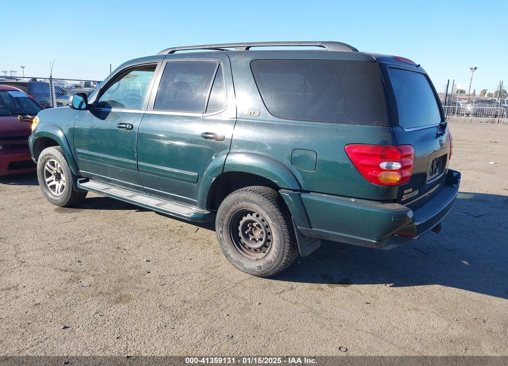 2002 TOYOTA SEQUOIA SR5 V8 VIN: 5TDZT34A42S092765