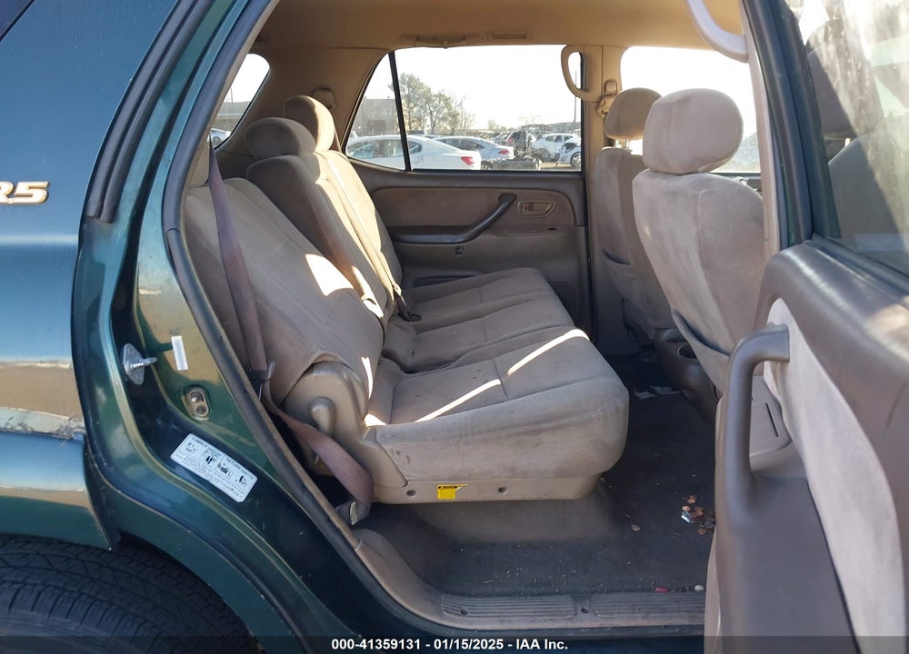 2002 TOYOTA SEQUOIA SR5 V8 VIN: 5TDZT34A42S092765