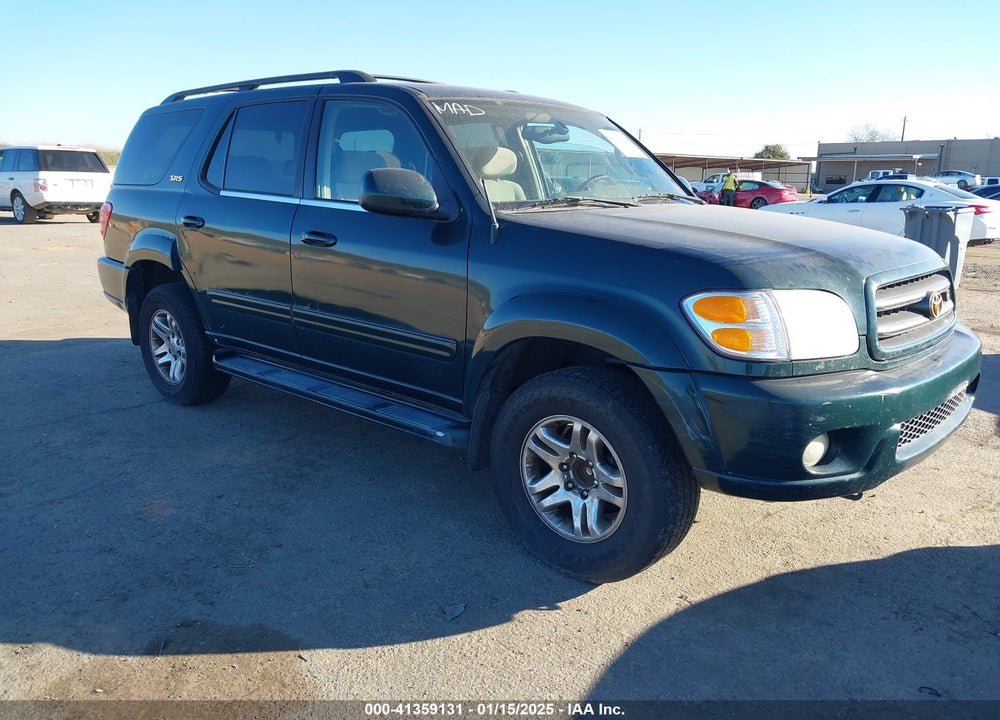 2002 TOYOTA SEQUOIA SR5 V8 VIN: 5TDZT34A42S092765