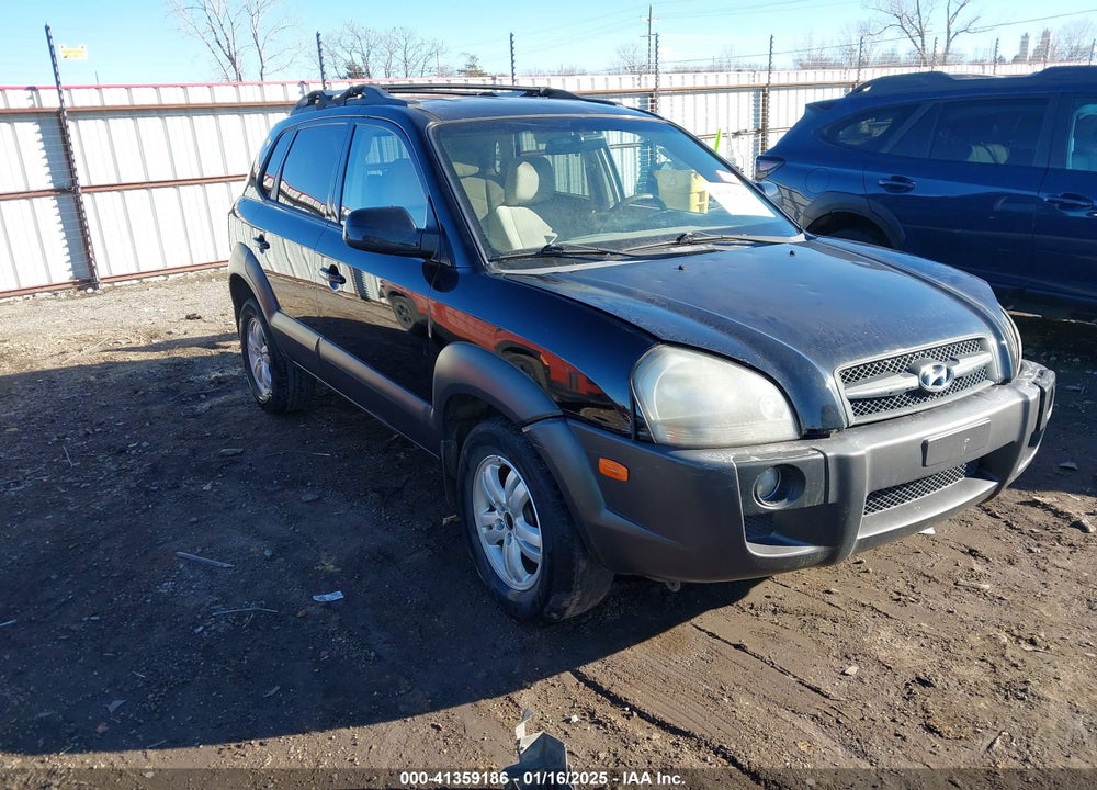 2007 HYUNDAI TUCSON LIMITED/SE VIN: KM8JN12D07U587990