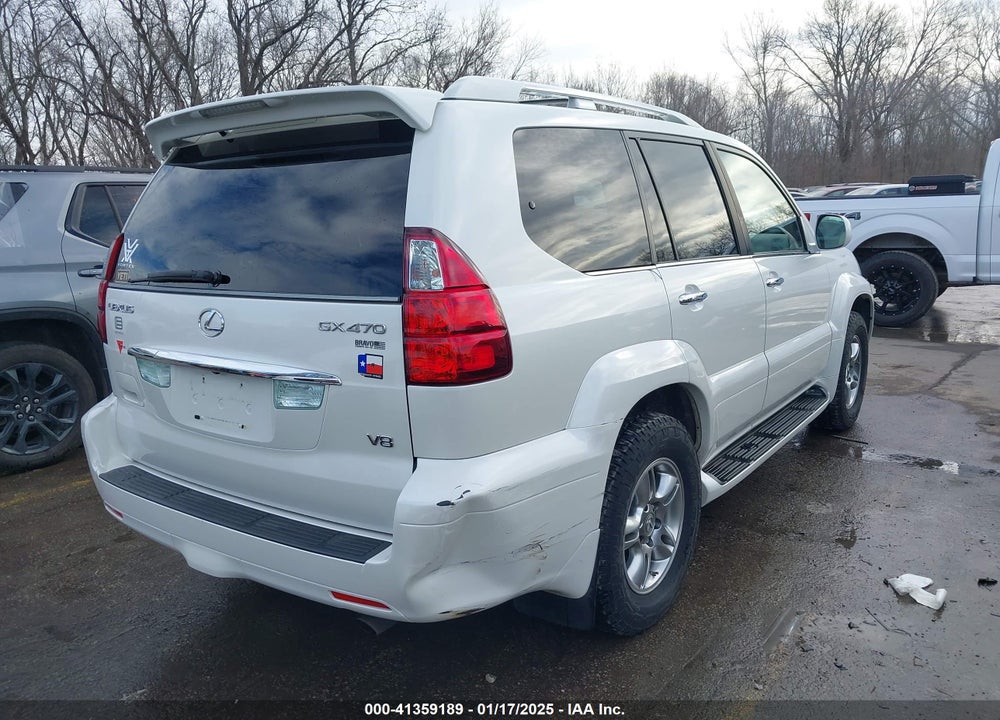 2008 LEXUS GX 470 VIN: JTJBT20X180171728