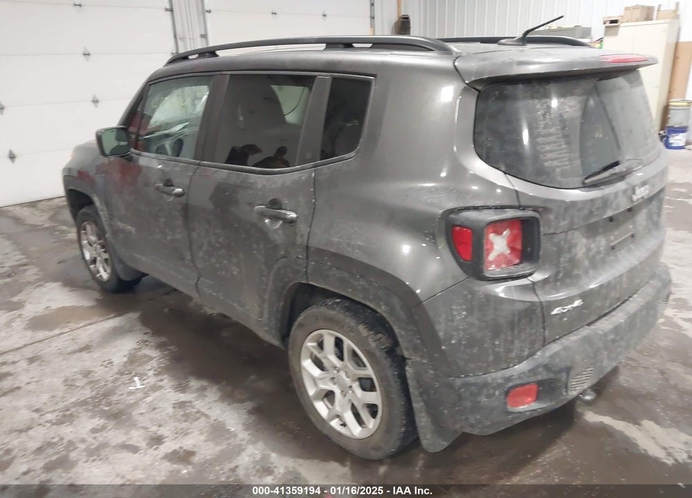 2017 JEEP RENEGADE LATITUDE 4X4 VIN: ZACCJBBB0HPG36072