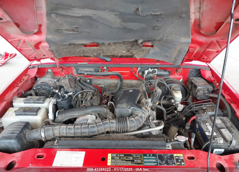 2005 FORD RANGER EDGE/STX/XLT VIN: 1FTYR44U75PA40328