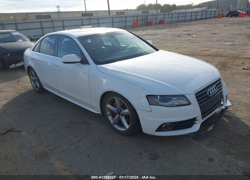 2012 AUDI A4 2.0T PREMIUM VIN: WAUEFAFL2CA114766