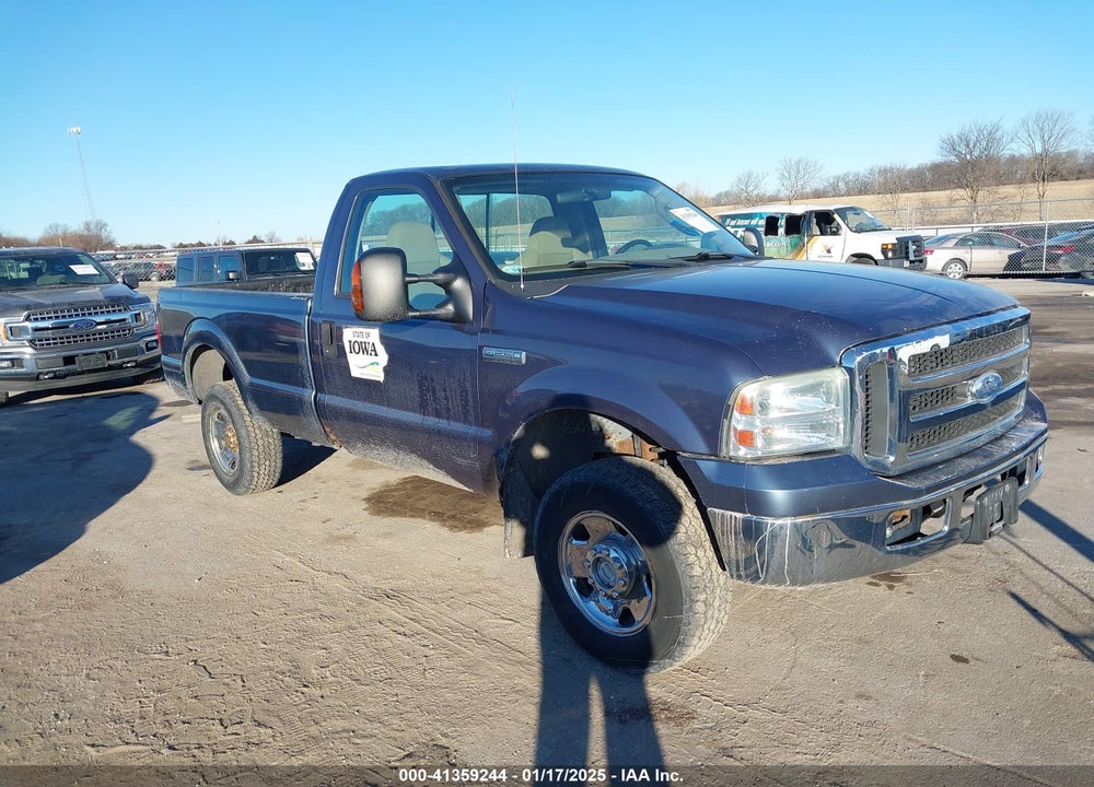 2005 FORD F-250 XL/XLT VIN: 1FTNF21545EC46344