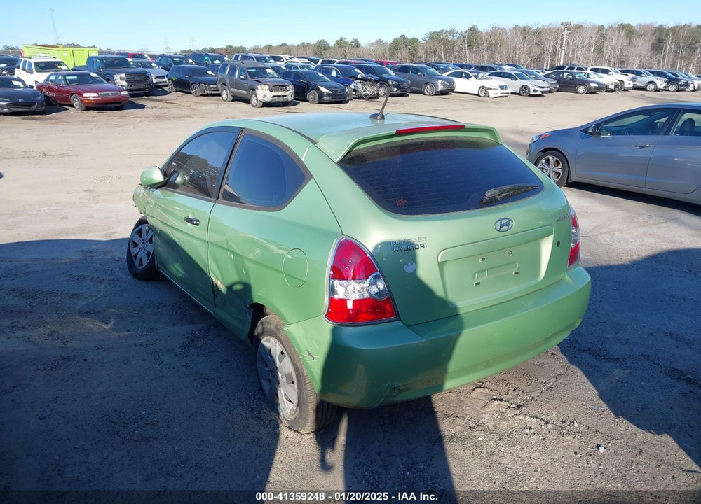 2010 HYUNDAI ACCENT VIN: KMHCM3AC6AU169201