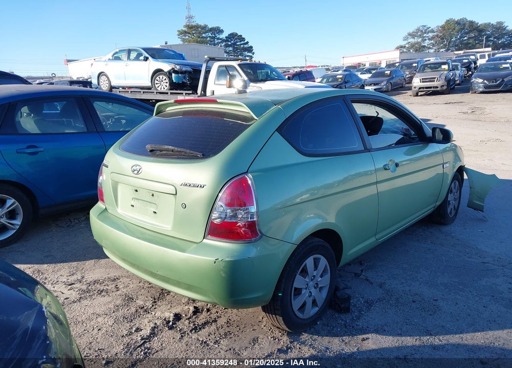 2010 HYUNDAI ACCENT VIN: KMHCM3AC6AU169201