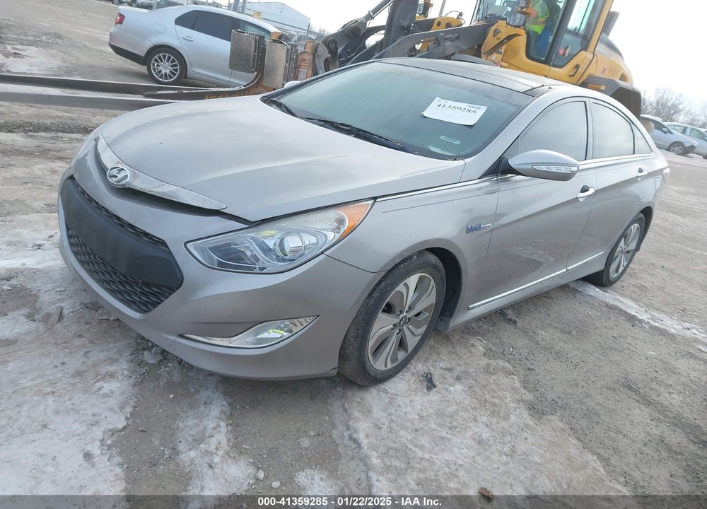 2014 HYUNDAI SONATA HYBRID LIMITED VIN: KMHEC4A41EA105018