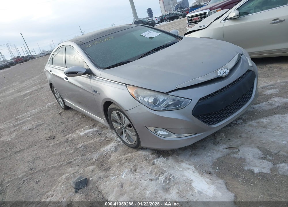2014 HYUNDAI SONATA HYBRID LIMITED VIN: KMHEC4A41EA105018