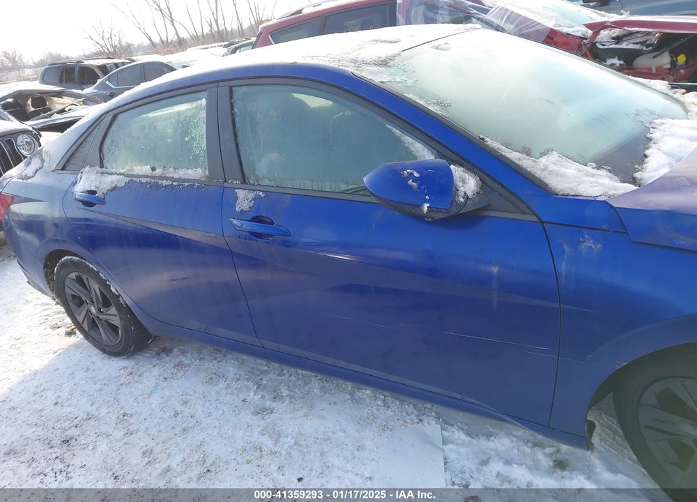 2022 HYUNDAI ELANTRA SEL VIN: 5NPLS4AG7NH059387