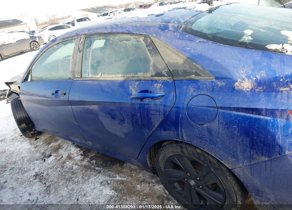 2022 HYUNDAI ELANTRA SEL VIN: 5NPLS4AG7NH059387