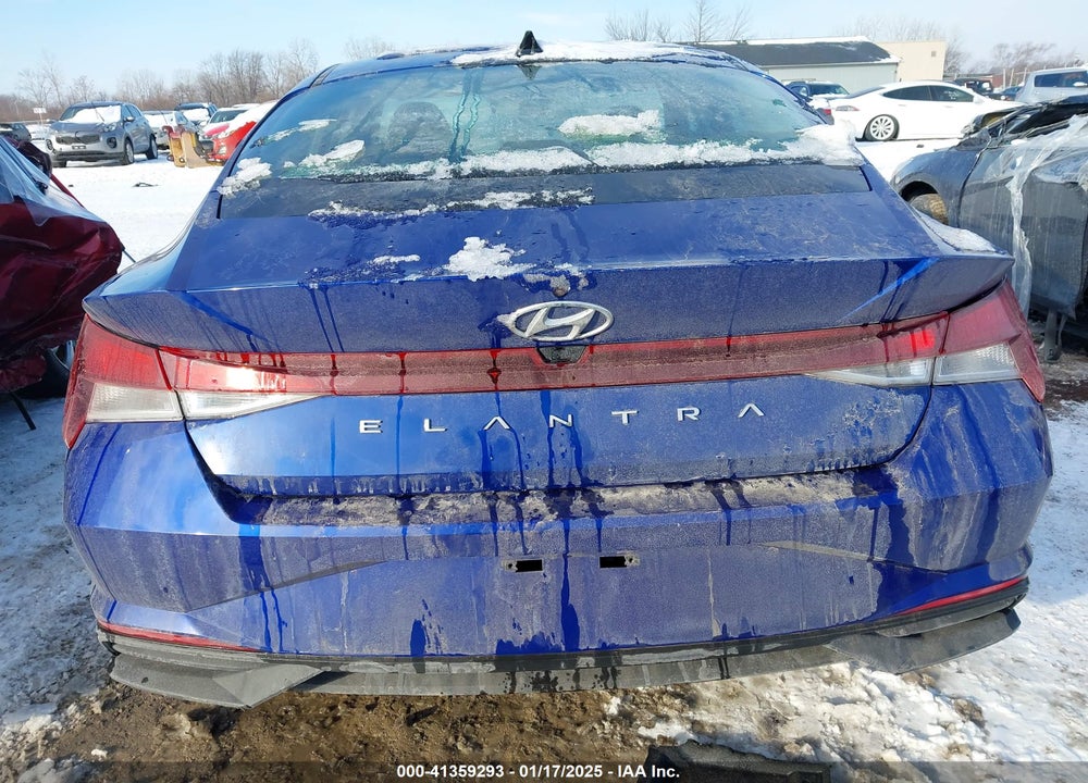 2022 HYUNDAI ELANTRA SEL VIN: 5NPLS4AG7NH059387