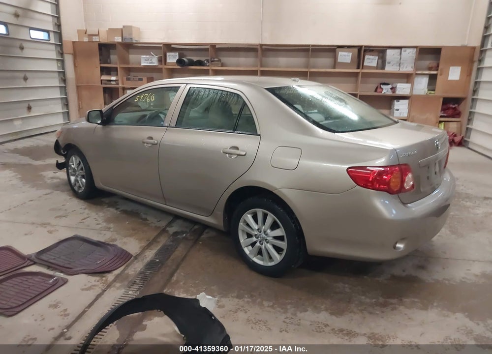 2009 TOYOTA COROLLA LE VIN: 1NXBU40E59Z005356