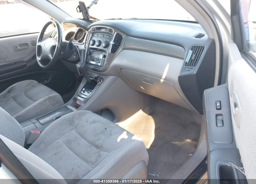 2003 TOYOTA HIGHLANDER V6 VIN: JTEHF21A430155882