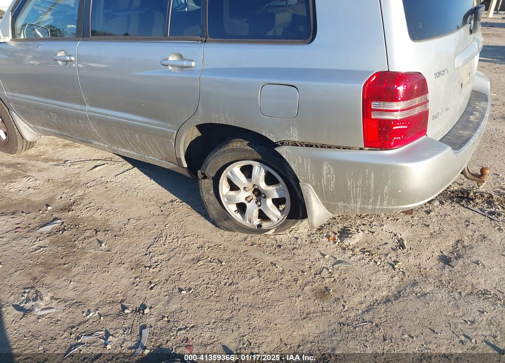 2003 TOYOTA HIGHLANDER V6 VIN: JTEHF21A430155882
