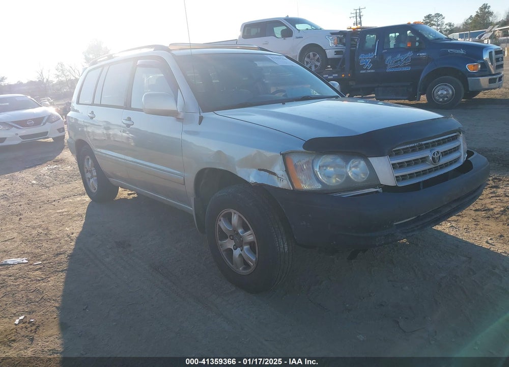 2003 TOYOTA HIGHLANDER V6 VIN: JTEHF21A430155882