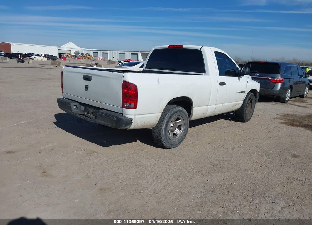 2005 DODGE RAM 1500 ST VIN: 1D7HA16K55J634538