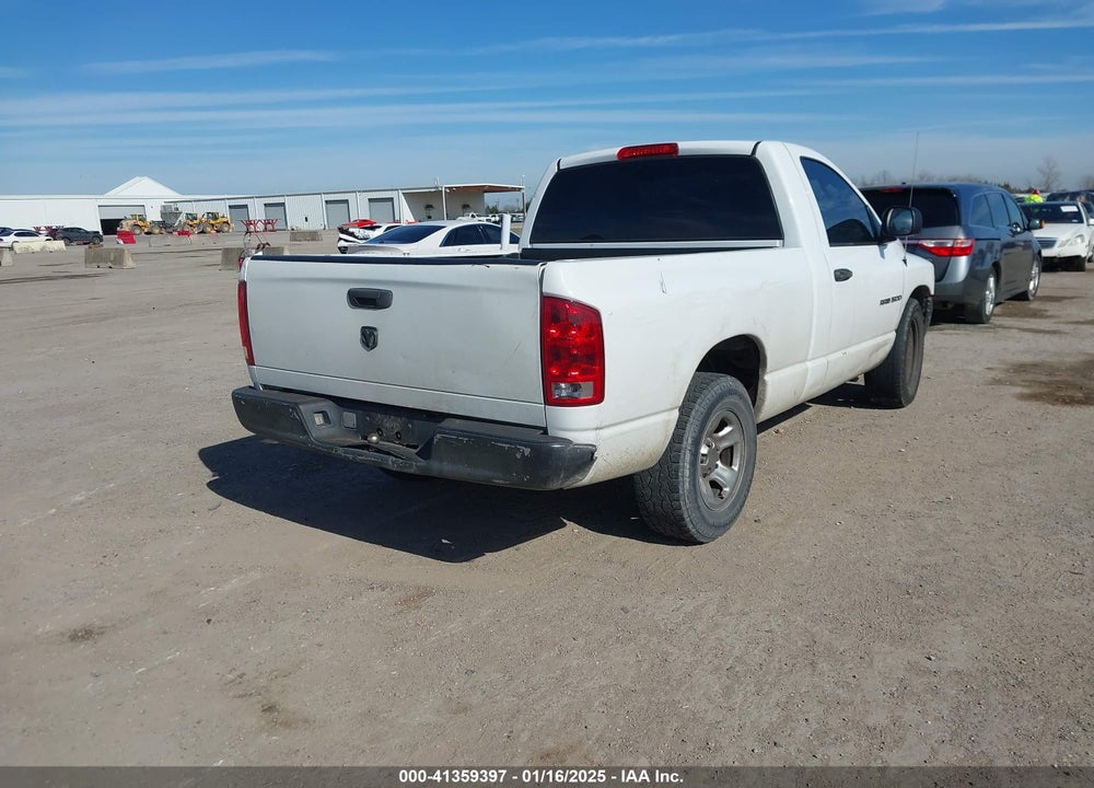 2005 DODGE RAM 1500 ST VIN: 1D7HA16K55J634538