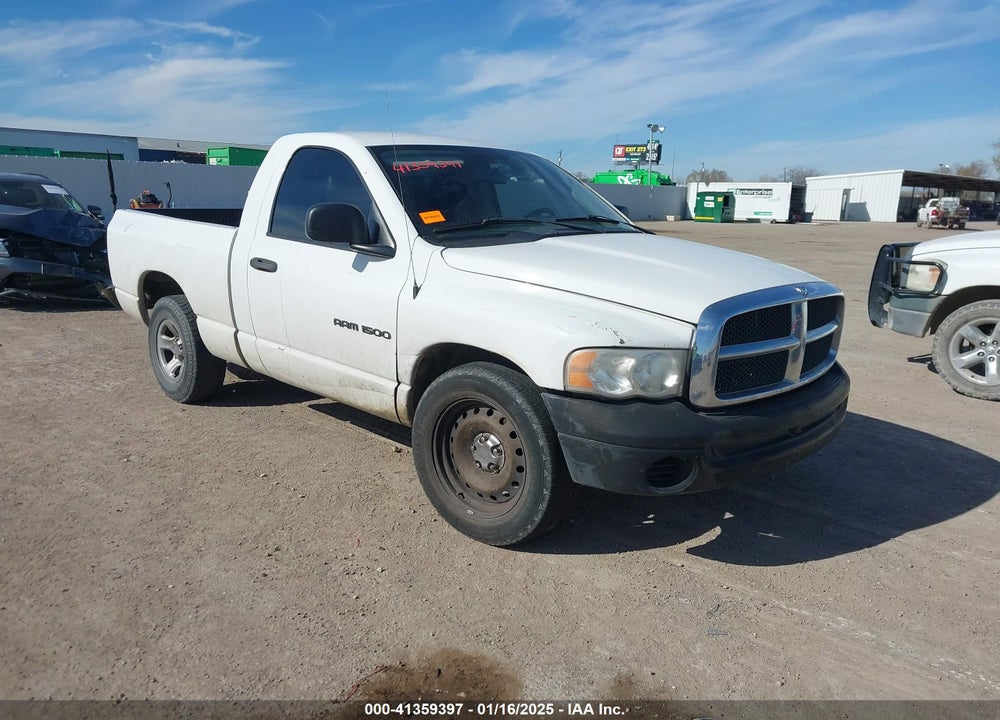 2005 DODGE RAM 1500 ST VIN: 1D7HA16K55J634538