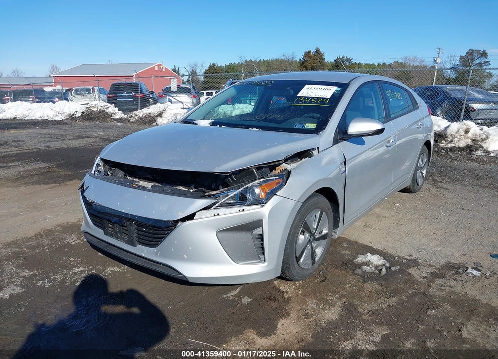 2019 HYUNDAI IONIQ HYBRID VIN: KMHC65LC3KU134524