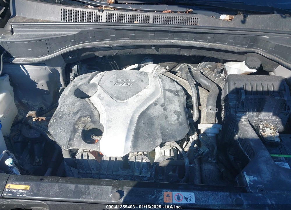 2013 HYUNDAI SANTA FE SPORT 2.0T VIN: 5XYZUDLAXDG114014