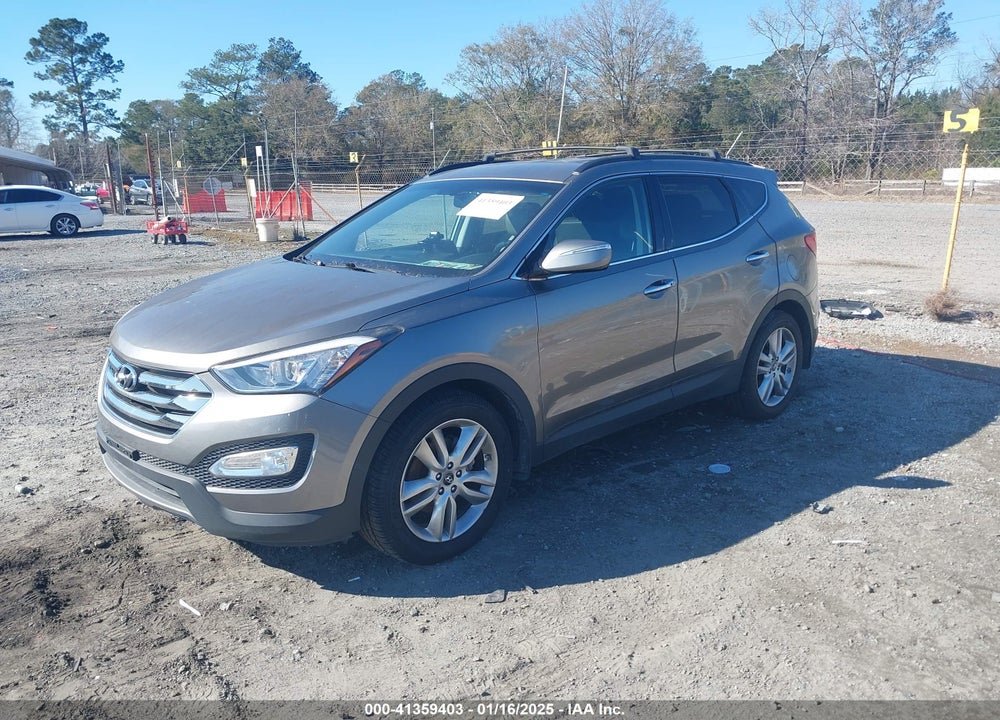 2013 HYUNDAI SANTA FE SPORT 2.0T VIN: 5XYZUDLAXDG114014