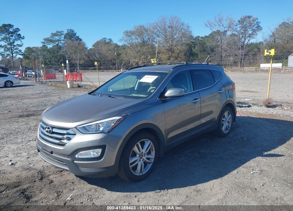 2013 HYUNDAI SANTA FE SPORT 2.0T VIN: 5XYZUDLAXDG114014