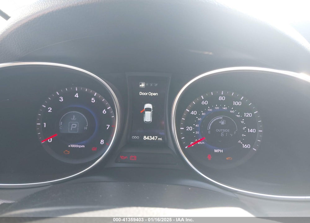2013 HYUNDAI SANTA FE SPORT 2.0T VIN: 5XYZUDLAXDG114014