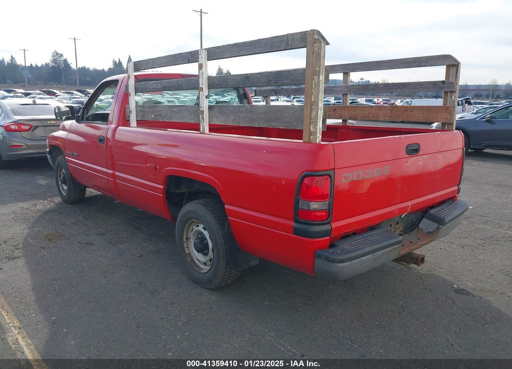 1996 DODGE RAM 1500 VIN: 1B7HC16Z4TJ163495