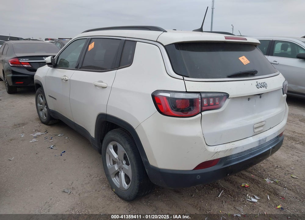 2019 JEEP COMPASS LATITUDE FWD VIN: 3C4NJCBBXKT802046