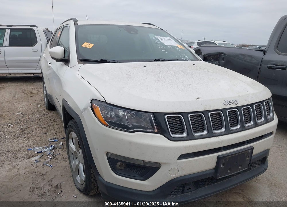 2019 JEEP COMPASS LATITUDE FWD VIN: 3C4NJCBBXKT802046