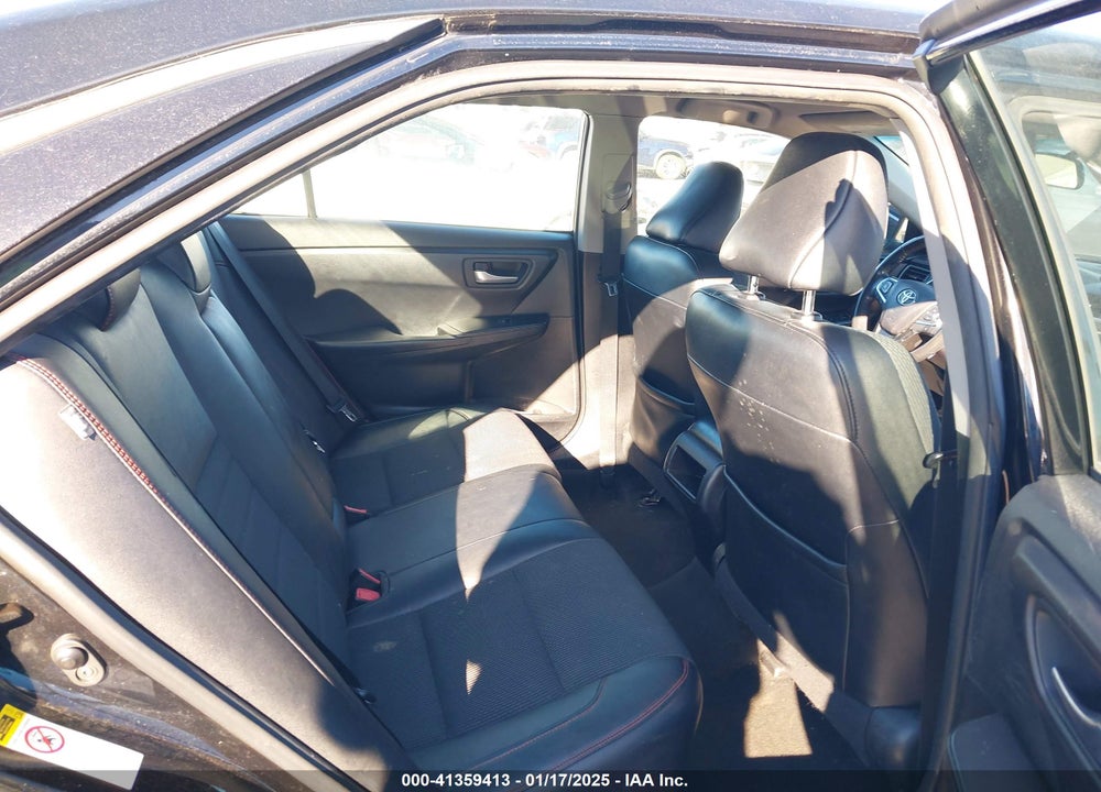 2016 TOYOTA CAMRY SE VIN: 4T1BF1FK0GU237317