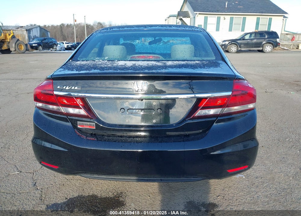 2013 HONDA CIVIC EX VIN: 19XFB2F85DE232927