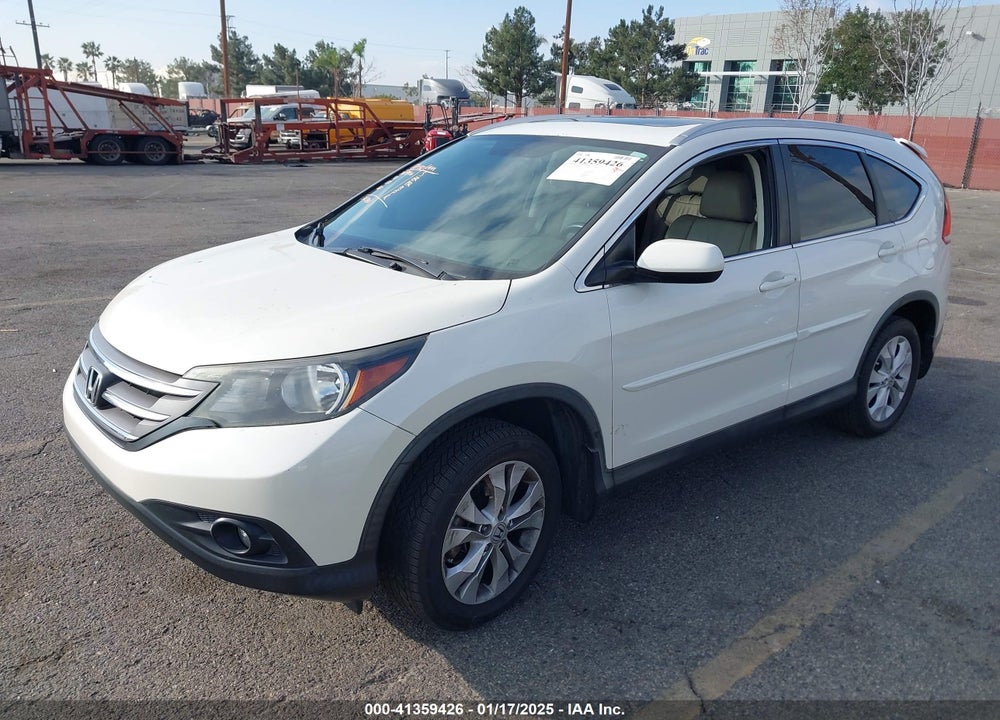 2013 HONDA CR-V EX-L VIN: 5J6RM3H7XDL008166