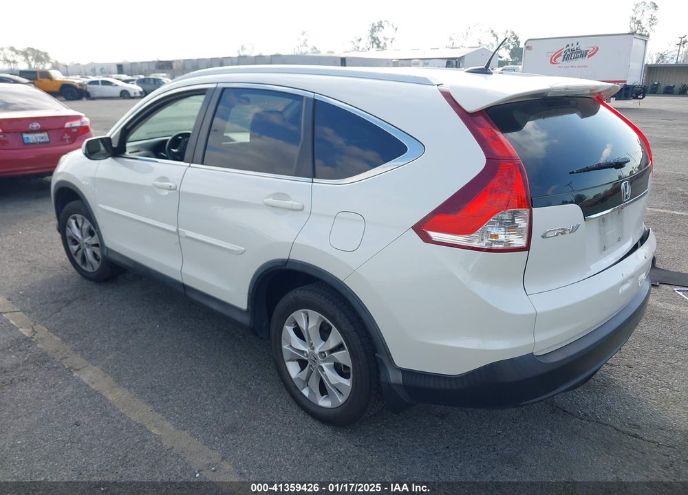 2013 HONDA CR-V EX-L VIN: 5J6RM3H7XDL008166
