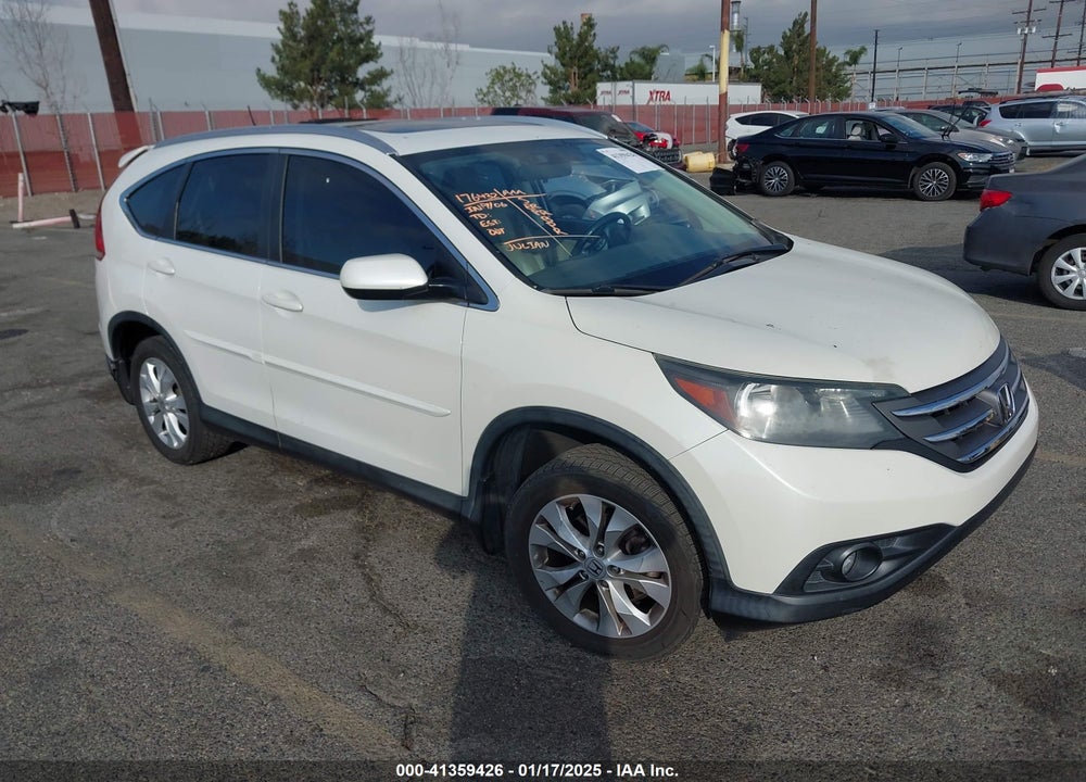 2013 HONDA CR-V EX-L VIN: 5J6RM3H7XDL008166