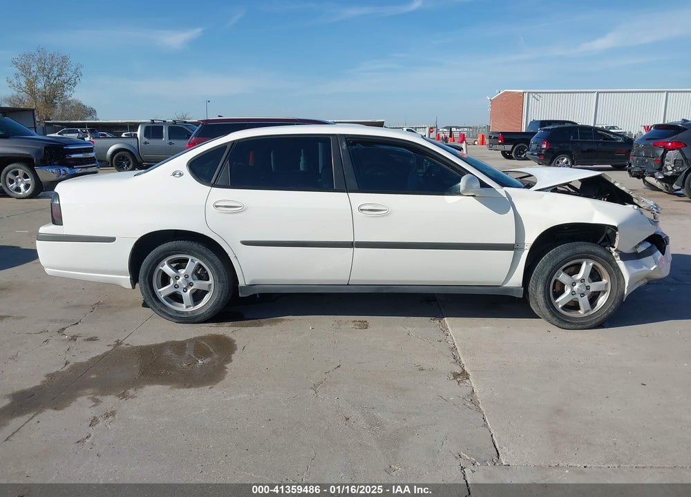 2005 CHEVROLET IMPALA VIN: 2G1WF52E959111960