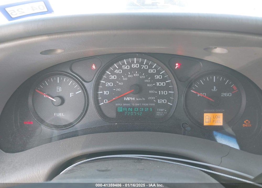 2005 CHEVROLET IMPALA VIN: 2G1WF52E959111960