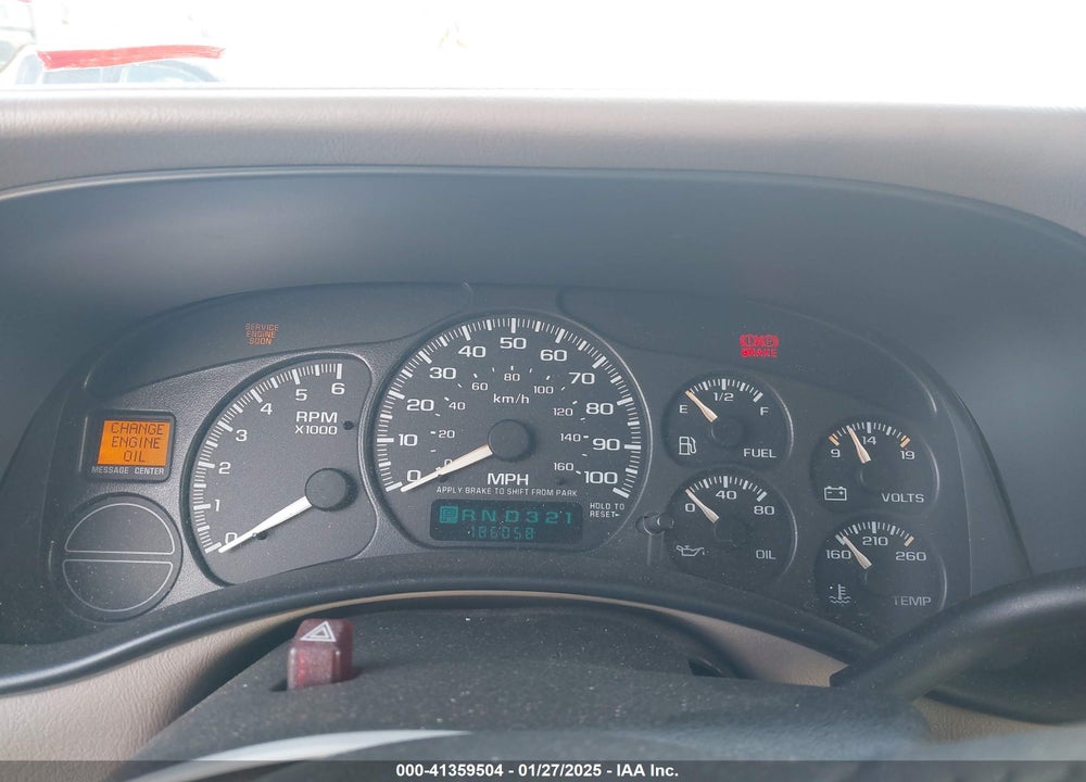 2002 CHEVROLET SUBURBAN 1500 Z71 VIN: 3GNFK16T32G267554