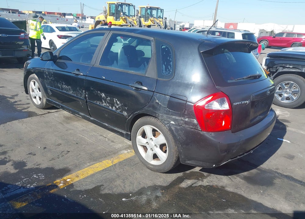 2008 KIA SPECTRA5 SX VIN: KNAFE162585011081