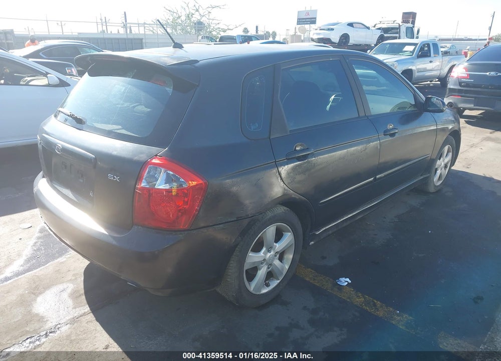 2008 KIA SPECTRA5 SX VIN: KNAFE162585011081