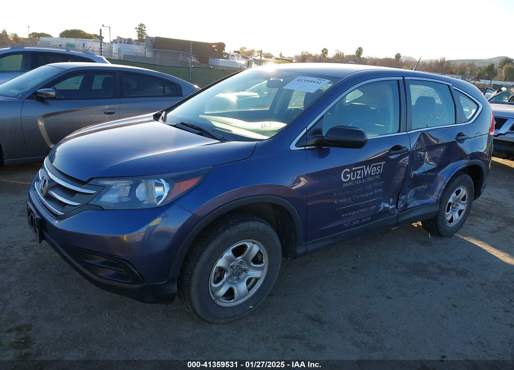 2014 HONDA CR-V LX VIN: 2HKRM4H34EH663969