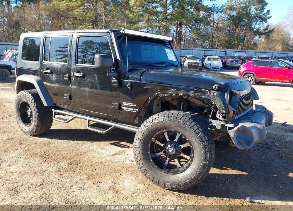 2010 JEEP WRANGLER UNLIMITED SPORT VIN: 1J4BA3H19AL127196